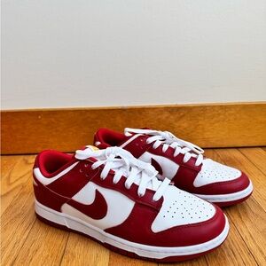 Nike Dunk Low Retro 'USC' Gym Red White